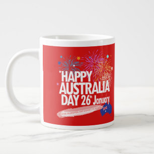 "Ik hou van AUSTRALIË" Australië Dag 26 januari Grote Koffiekop