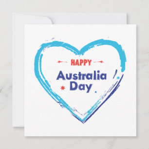 "Ik hou van AUSTRALIË" Australië Dag 26 januari Ho Feestdagenkaart
