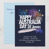 "IK HOU VAN AUSTRALIË" Australië Dag 26 januari Kaart (Voorkant / Achterkant)