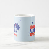"Ik hou van AUSTRALIË" Australië Dag 26 januari Koffiemok (Center)