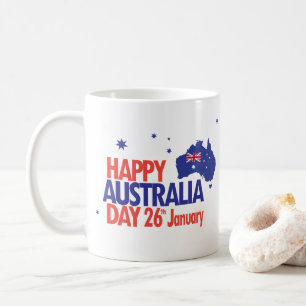 "Ik hou van AUSTRALIË" Australië Dag 26 januari Koffiemok