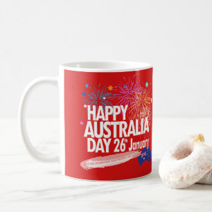 "Ik hou van AUSTRALIË" Australië Dag 26 januari Koffiemok