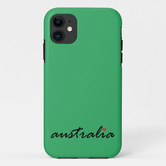 Ik hou van Australië Case-Mate iPhone Case (Achterkant)