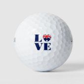 Ik hou van Australië Golfballen (Voorkant)