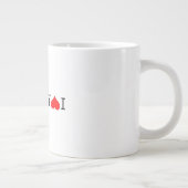 Ik hou van Australië Grote Koffiekop (Rechts)