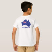 Ik hou van AUSTRALIË Happy Australia Day 26 januar T-shirt (Achterkant volledig)