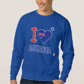 Ik hou van AUSTRALIË Happy Australia Day 26 januar Trui (Voorkant)