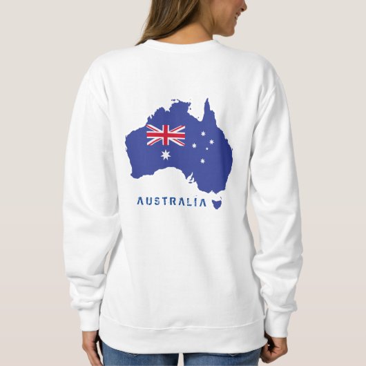 Ik hou van AUSTRALIË Happy Australia Day 26 januar Trui (Achterkant)