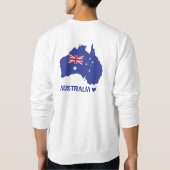 Ik hou van AUSTRALIË Happy Australia Day 26 januar Trui (Achterkant)