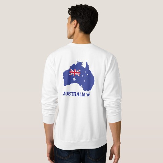 Ik hou van AUSTRALIË Happy Australia Day 26 januar Trui (Achterkant volledig)
