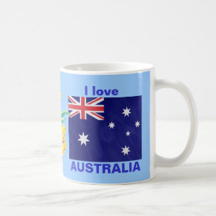 Ik hou van Australië Koffiemok