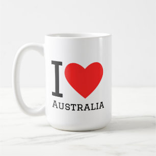 Ik hou van Australië Koffiemok
