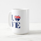 Ik hou van Australië Koffiemok (Voorkant links)