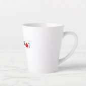 Ik hou van Australië Latte Mok (Rechts)