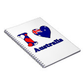 Ik hou van Australië Notitieboek (Rechterzijde)