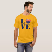 Ik hou van Australië T-shirt (Voorkant volledig)