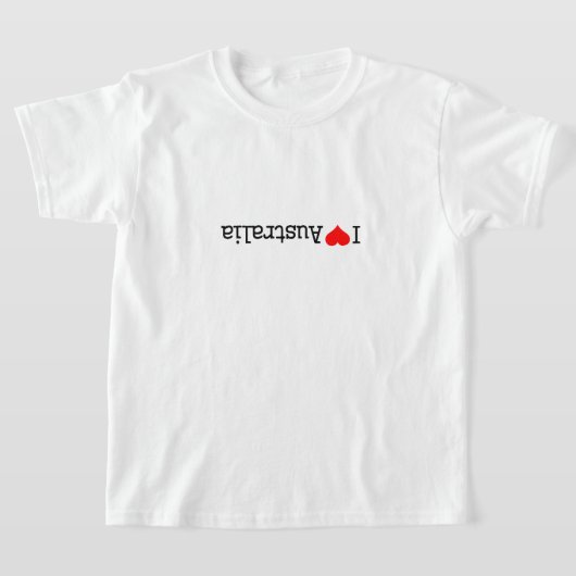 Ik hou van Australië T-shirt (Laagn)
