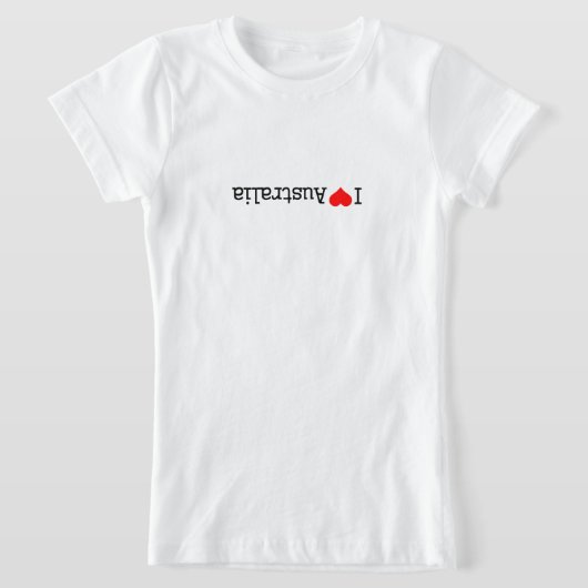 Ik hou van Australië T-shirt (Laagn)