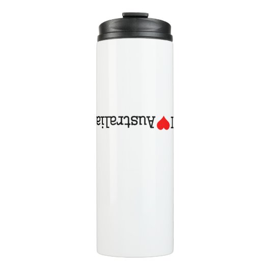 Ik hou van Australië Thermosbeker (Voorkant)