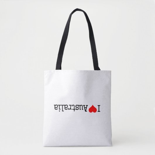 Ik hou van Australië Tote Bag (Voorkant)