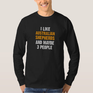 Ik hou van Australische herders - Funny Dog Austra T-shirt