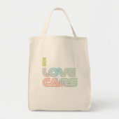 Ik hou van auto'sTote Bag Tote Bag (Voorkant)