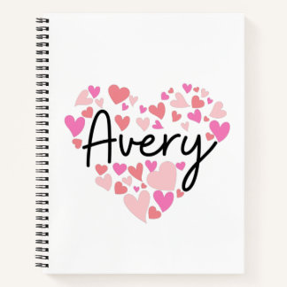 Ik hou van Avery Notitieboek