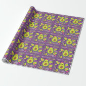 Ik hou van avocado's cadeaupapier (Uitgerold)