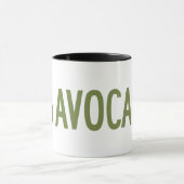 Ik hou van Avocados Mok (Midden)