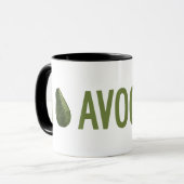 Ik hou van Avocados Mok (Voorkant links)