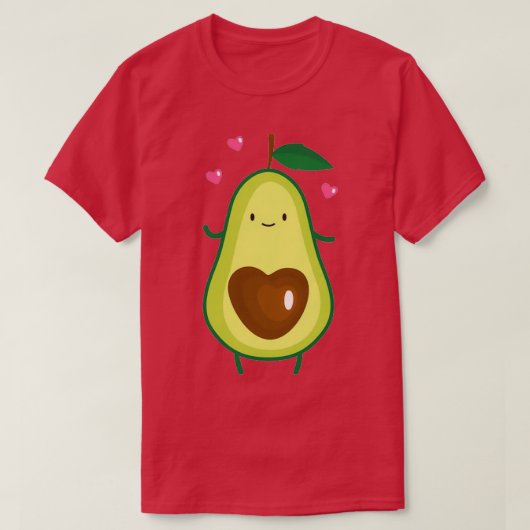 ik hou van avocat t-shirt (Design voorkant)