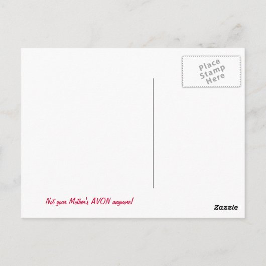 Ik hou van AVON Post Card Briefkaart (Achterkant)