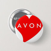Ik hou van AVON Ronde Button 5,7 Cm (Voorkant /achterkant)