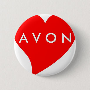 Ik hou van AVON Ronde Button 5,7 Cm
