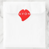 Ik hou van AVON Ronde Sticker (Tas)