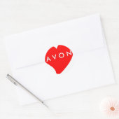 Ik hou van AVON Ronde Sticker (Envelop)