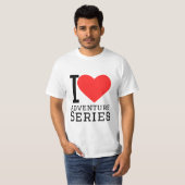 Ik hou van avonturenseries t-shirt (Voorkant volledig)