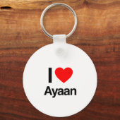 ik hou van ayaan sleutelhanger (Voorkant)