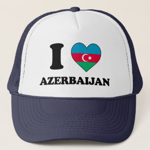 Ik hou van Azerbeidzjan Trucker Pet