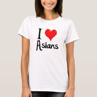 Ik hou van Aziaten T-shirt