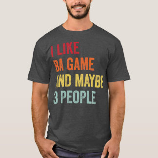 Ik hou van BA spel misschien 3 mensen T-shirt