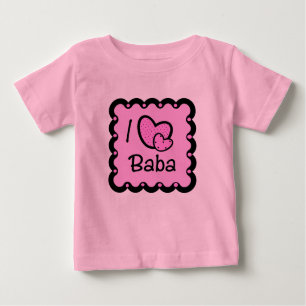 Ik hou van Baba Cute T-Shirt