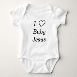 Ik hou van Baby Jesus Romper
