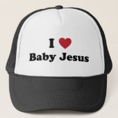Ik hou van baby jesus trucker pet (Voorkant)