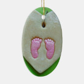 Ik hou van baby keramisch ornament (Rechts)