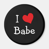 Ik hou van baby magneet (Voorkant)