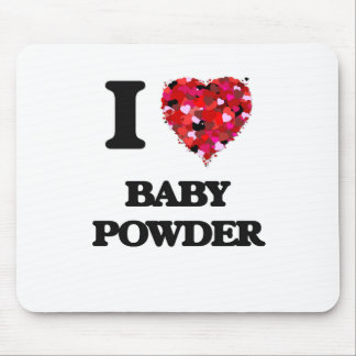 Ik hou van Baby Powder Muismat