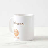 Ik hou van bacon koffiemok (Voorkant links)