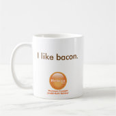 Ik hou van bacon koffiemok (Links)