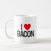 Ik hou van Bacon. Koffiemok (Links)